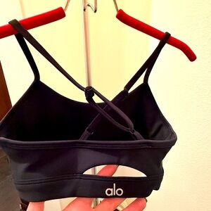 ALO - Black Sports bra - size medium